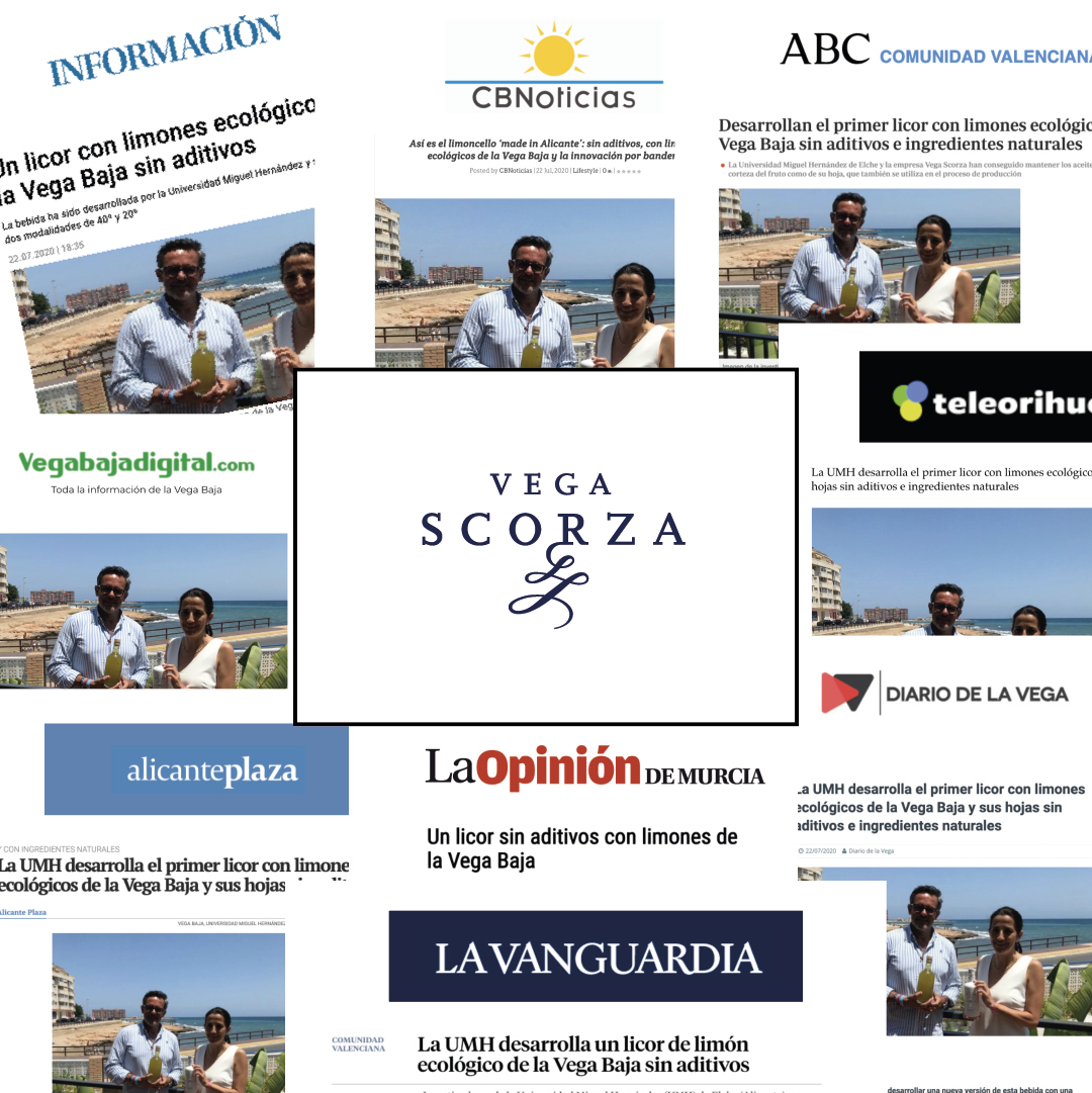Vega Scorza, el licor de limón más mediático
